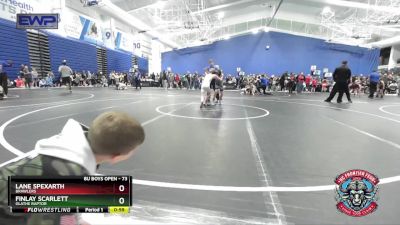 73 lbs Cons. Semi - Finlay Scarlett, Olathe Raptor vs Lane Spexarth, Brawlers