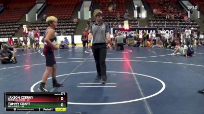 140 lbs Round 4 (6 Team) - Jaxson Czerny, Metro All Stars vs Tommy Craft, Ninja Gold