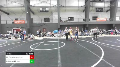 144 lbs Consi Of 8 #1 - Mason Christenson, Lovell vs Bumerdene Boldsukh, Takedown Express W/C