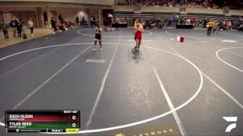 133 Championship Bracket Cons. Round 4 - Zach Olson, Farmington vs Tyler Reed, Apple Valley