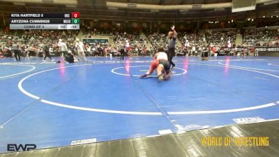 Consi Of 4 - Kiya Hartfield 3, OKC Saints Wrestling vs Aryzona Cummings, Mojo Grappling Academy