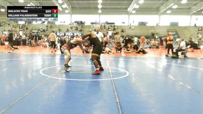 195 lbs Rr Rnd 2 - Malachi Peak, Quest School Of Wrestling Gold - HSB vs William Falkenstein, Triumph Maize - HSB
