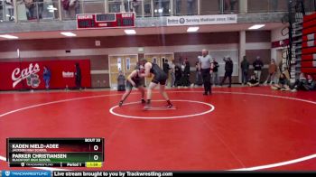 220 lbs Champ. Round 1 - Kaden Nield-Adee, Jackson High School vs Parker Christiansen, Blackfoot High School
