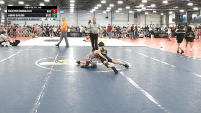 60 lbs Round 5 - 4:00pm Saturday - Amin Salem, Westshore D.S. vs Easton Bonanno, Maryland GOLD