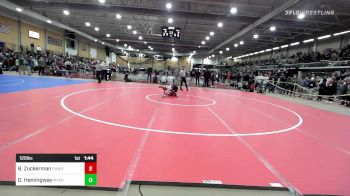 120 lbs Round Of 16 - Ben Zuckerman, Fairfield Warde vs Devon Hemingway, Mt. Abraham