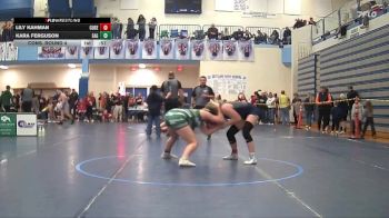 140 lbs Cons. Round 4 - Kara Ferguson, Eagle High School vs Lily Kahman, Syracuse