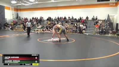 215-230 lbs Round 3 - Jacob Ahmann, Marion vs Xander Jordan, Cedar Rapids Kennedy