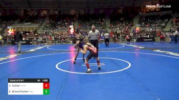 90 lbs Consolation - Zachary Cotter, Okwa vs Ethyn BravoPacker, Brighton WC