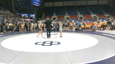 100 lbs Champ. Rd Of 64 - Grace Loutzenhiser, Alaska vs Kyrian Perez, Oklahoma