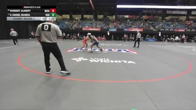 125 lbs Champ. Round 1 - 5 Angel Banda, Reinhardt vs Robert Albert, Missouri Valley