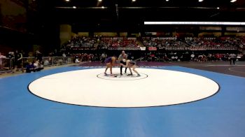 140 lbs Champ. Round 1 - Clarenza Hollins, Arkansas City HS vs Sam Becker, St. James Academy