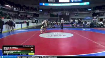 5A-6A 220 5th Place Match - William Courtenay, Mountain Brook vs Dylan Chappell, Hayden