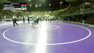 106 lbs Consi Of 16 #2 - Camilo Yepez, Redwood -Visalia vs Yaser Quintero, Madera