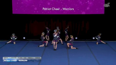Patriot Cheer - Warriors [2026 L1 Junior - Flex - D2 - Small Semis] 2026 The D2 Summit