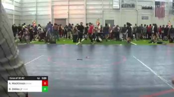 152 lbs Consi Of 32 #2 - Avery MacKinnon, Shamba Wrestling Academy vs Brian Zebley Jr, Team Takedown