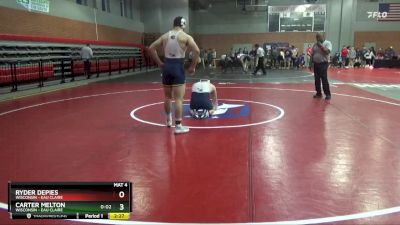 197 lbs Cons. Semi - Ryder Depies, Wisconsin - Eau Claire vs Carter Melton, Wisconsin - Eau Claire