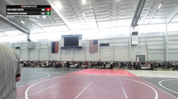 37 lbs Semifinal - Jayleen Soto, Riverside Rascals vs Benjamin Saenz, Threshold WC