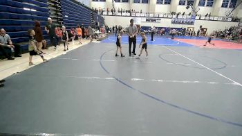 58 lbs Round Of 16 - Easton Woodward, Battlefield Wrestling Club vs Kelly Alterman, Rebel Elite Wrestling