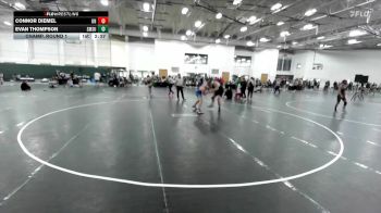 285 lbs Champ. Round 1 - Evan Thompson, Southwest Minnesota State vs Connor Diemel, Unattached