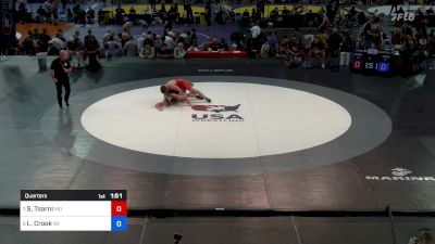 165 lbs Quarters - Salah Tsarni, MD vs Liam Crook, WI