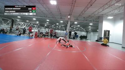 44 lbs Round 1 (6 Team) - Finn Dennis, Florida Scorpions vs Jackson Merkert, Capital City WC