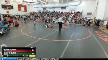 106B Round 3 - Sammie Cyrus, Dubois vs Gavin Dunlap, Red Lodge HS