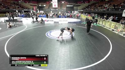 114 lbs Cons. Round 3 - Hudson Smith, California vs Salvador Bautista Ii, Coachella Valley Wrestling Club