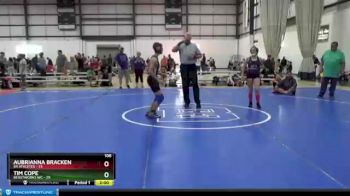 106 lbs Round 5 (8 Team) - Tim Cope, BEASTWORKS WC vs Aubrianna Bracken, 84 ATHLETES