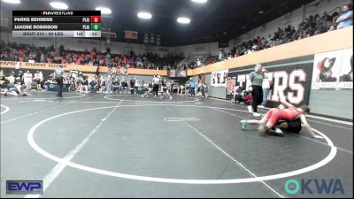 90 lbs 5th Place - Parks Behrens, Plainview Youth Wrestling Club vs Jakobe Robinson, Plainview Youth Wrestling Club