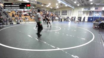 120 lbs Cons. Round 4 - Melony Rodriguez, Canyon Springs vs Jazlene Hernandez, Tahquitz