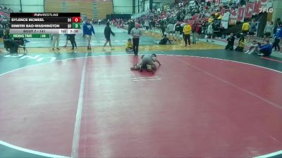 141 lbs Champ. Round 1 - Dimitri Bao-Washington, Quincy vs Sylence McMeel, Drury