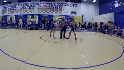 134 lbs Cons. Round 2 - Victor Robles, Lake Gibson vs Zac Swafford, Clay