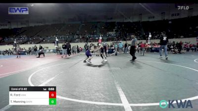 100 lbs Consi Of 8 #2 - Rocky Ford, Vian Wrestling Club vs Tatton Manning, Barnsdall Youth Wrestling