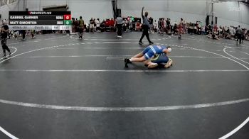 98 lbs Round 3 (6 Team) - Gabriel Garner, Maryland Mallets vs Matt Simonton, Savage WA Black