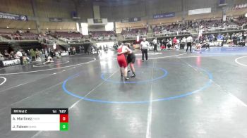 190 lbs Rr Rnd 2 - Antaeus Martinez, Pueblo County WC vs Jonathan Falcon, Dumas WC