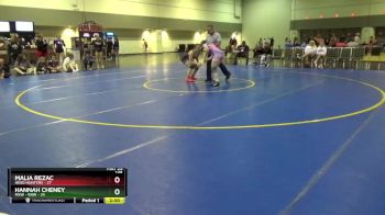 145 lbs Round 3 (6 Team) - Malia Rezac, Head Hunters vs Hannah Cheney, MXW - RAW