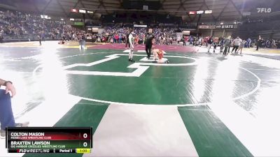 86 lbs Cons. Round 4 - Braxten Lawson, Gig Harbor Grizzlies Wrestling Club vs Colton Mason, Moses Lake Wrestling Club