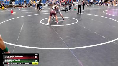 126 lbs Round 5 - Kaden Kowalek, Kearney vs Jakson McFarland, Columbus