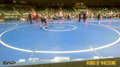 115 lbs Consi Of 4 - Sanchir Edington, The Compound RTC vs Jett Kline, Cowboy Wrestling Club