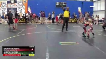 40 lbs Round 5 (6 Team) - Lawson Murdock, Backyard Brawlers vs Weston Olvera, No Escape Wrestling Academy