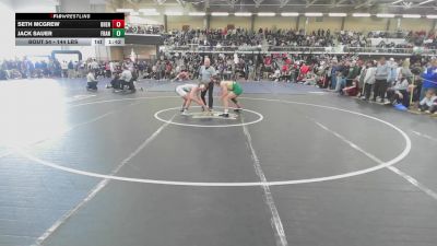 144 lbs Round Of 32 - Seth McGrew, Bishop Hendricken vs Jack Sauer, Franklin