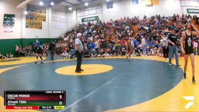 126 lbs Cons. Round 2 - Mauricio Febres, South Torrance vs Mark Rivas, Eisenhower