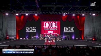 All-Star Revolution - Honor [2025 L1 Youth - Small Day 3] 2025 Encore Grand Nationals