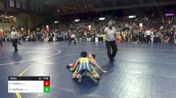 105 lbs Quarterfinal - Ella Trahan, South Fayette vs Haley Hoffman, Hickory