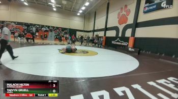 190 lbs Quarterfinal - Malachi Hilton, Natrona County vs Taevyn Gruell, Lovell