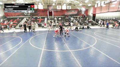 135-141 lbs Cons. Semi - Mia Peery, Green Canyon Wrestling Club vs Amber Murray, Sanderson Wrestling Academy