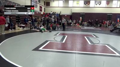 175 lbs Round 1 - Tysen Stangel, Osage vs Sam Adams, North Polk