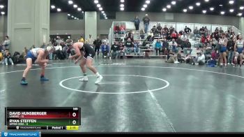 165 lbs Placement Matches (16 Team) - Ryan Steffen, Upper Iowa vs David Hunsberger, Lander