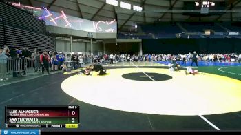 40 lbs Round 1 - Sawyer Watts, Team Aggression Wrestling Club vs Luis Almaguer, Victory Wrestling-Central WA