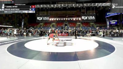 126 lbs Cons. Sub-rd Of 64 - Daniel Myint, IL vs Drake Sheffield, OK